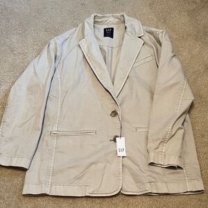 GAP womens Light Tan jean Jacket